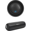 ALPINE S-W8D2 8  900w Car Audio Subwoofer DVC Dual 2-Ohm Sub+Bluetooth Speaker Online Sale