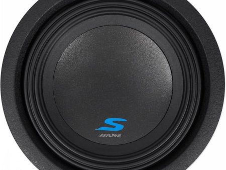 ALPINE S-W8D2 8  900 Watt Car Audio Subwoofer DVC Dual 2-Ohm Sub Supply