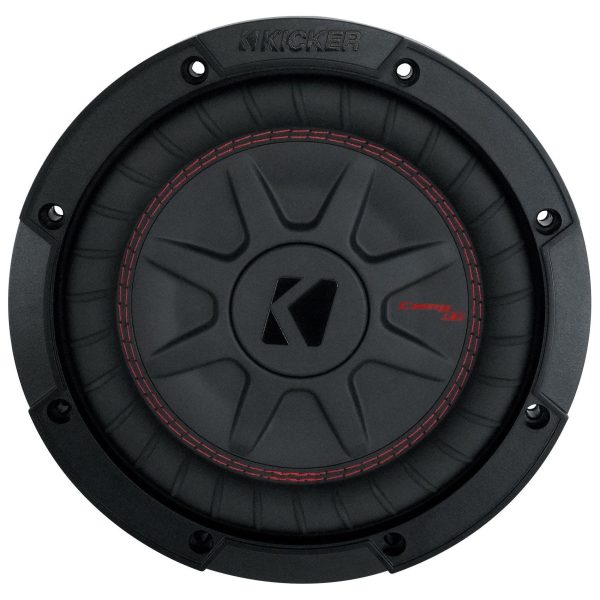 Kicker 48CWRT82 COMPRT8 8  600W DVC 2-Ohm Car Subwoofer+Sealed Sub Box Enclosure For Sale