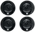 (4) JBL MS65B Marine Audio Boat 6.5  Speakers Black 225 Watt Peak 75w RMS on Sale