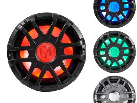 Memphis Audio MXA1044 10  500w LED Marine Subwoofer Sub For Polaris RZR ATV UTV Sale