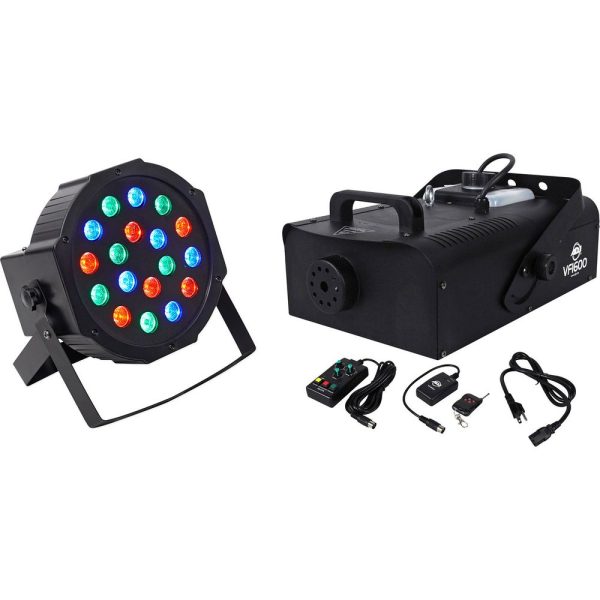 American DJ VF1600 1500w Mobile DMX Fog Machine+Wired Wireless Remotes+Rockpar Online Sale