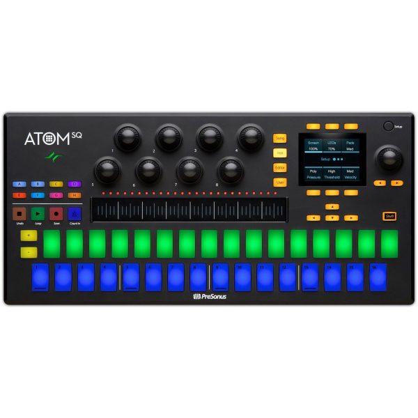 PRESONUS ATOM SQ Hybrid MIDI USB Keyboard Pad Ableton Production DJ Controller Fashion