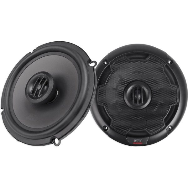 (2) MTX THUNDER65 6.5  240 Watt Car Coaxial Speakers+(2) THUNDER46 4x6  Speakers For Sale