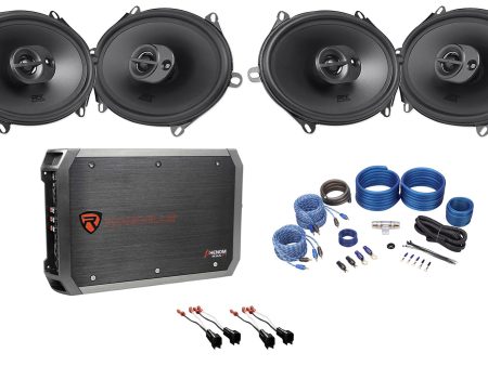 MTX Factory Speaker Replacement Kit+4-Ch Amp For 2007-2008 Ford F-150 For Sale