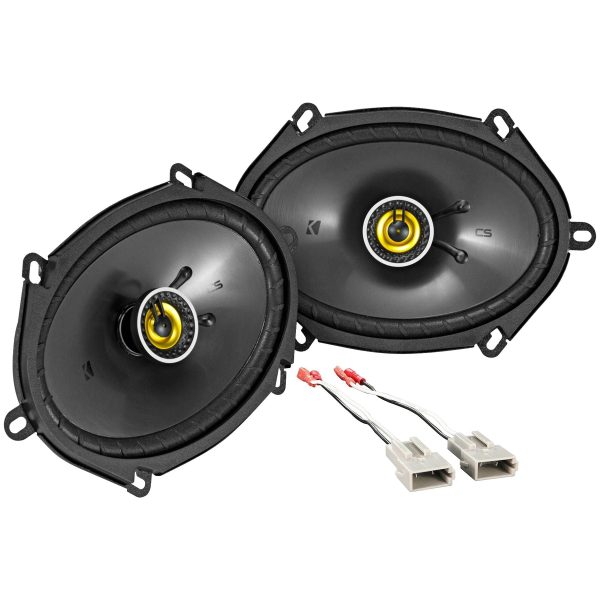 Front Kicker 6x8  Factory Speaker Replacement Kit For 1994-1997 Ford Ranger For Discount