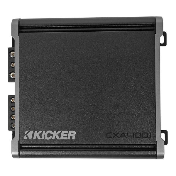 KICKER 46CXA4001T CXA400.1 400w Mono Class D Car Audio Amplifier Amp+Bass Knob For Cheap