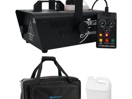 Chauvet DJ H1200 Hurricane 1200 Fog Machine W Remote Timer+Waterproof Carry Bag Discount