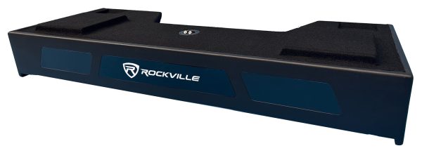 (2) Rockville 12  Subwoofers+Sub Box Enclosure For 2019+ Dodge Ram Crew Cab Online now