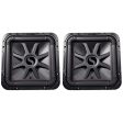 2 KICKER 45L7R122 12  1200w L7R Car Subwoofers, Solo-Baric Subs L7R122 DVC 2-ohm Online now