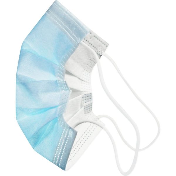 50 Pack CE Approved Class Level 2 Surgical Disposable Face Mask 3-Ply >98% BFE For Discount