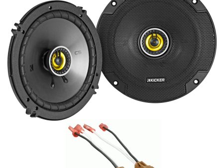 Kicker 46CSC Front 6.5  Speaker Replacement Kit For 2013 Nissan Altima Coupe Discount