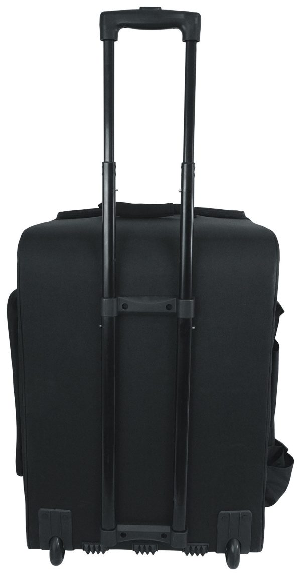 Rockville SB12 v2 Rolling Travel Bag w Wheels For Most 12  DJ PA Speakers+Stands Sale