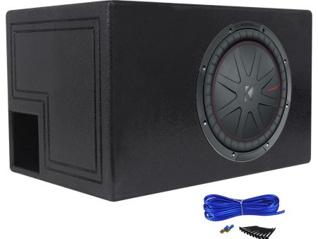 Kicker 48CWR122 COMPR12 1000 Watt 12  Car Subwoofer+Vented Sub Box Enclosure Online Hot Sale