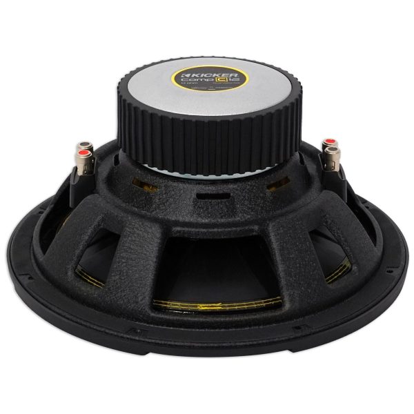 Kicker 44CWCD124 CompC 12  600 Watt Dual 4-Ohm Car Audio Subwoofer Sub CWCD124 Discount