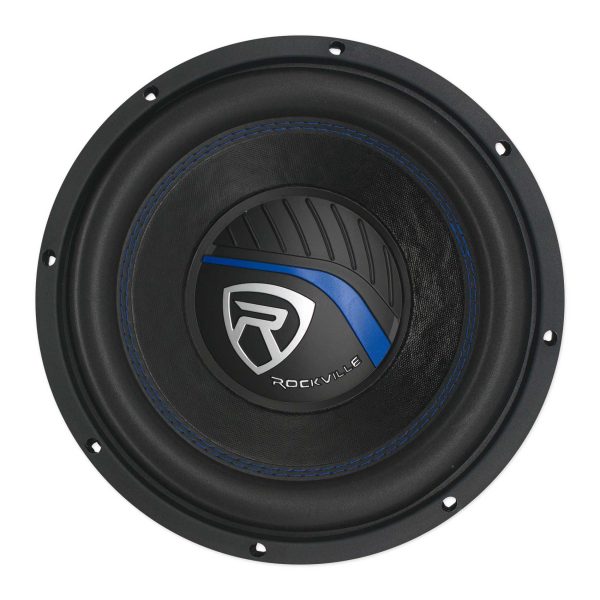 (2) Rockville 10  Subwoofers+Sub Box Enclosure For 2019+ Dodge Ram Crew Cab Online now