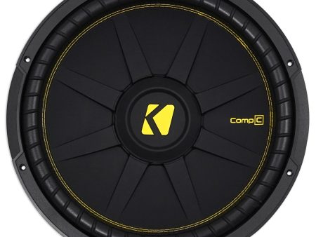 KICKER 44CWCD154 CompC 15  1200 Watt Dual 4-Ohm Car Audio Subwoofer Sub CWCD154 For Cheap