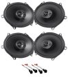 MTX Front+Rear Speaker Replacement Kit For 2008-2010 Ford F-250 350 450 550 For Discount