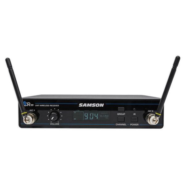 SAMSON Concert 99 Wireless Handheld 80-Channel UHF Karaoke Rack Mount Microphone Sale