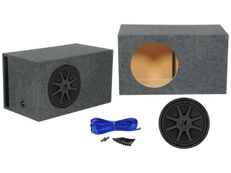 Kicker 44CVX154 15  CVX Comp VX 1000w RMS Car Subwoofer+Vented Sub Box Enclosure For Cheap