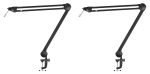 (2) Warm Audio 512-BBA 31  Adjustable Microphone Boom Arm Mic Stands Cheap