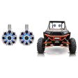 (2) KICKER 45KMTC8W 8  600 Watt LED Tower Speakers For Polaris RZR ATV UTV Cart Cheap