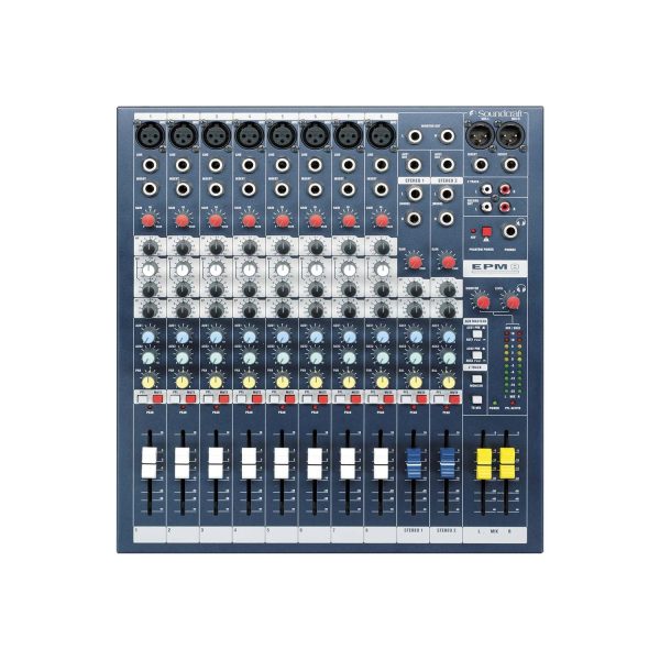 Soundcraft EPM8 8 Mono+2 Stereo Channel 2 Bus Recording Live Mixer Console EPM 8 Online now