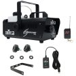 Chauvet DJ H1000 Hurricane 1000 Fog Machine+Remote+Waterproof Carry Bag Case on Sale