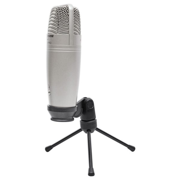 Samson C01U Pro USB Large Diaphragm Studio Condenser Microphone Mic+Tripod Stand For Sale