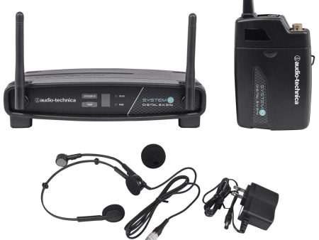 Audio Technica ATW-1101 H System 10 Digital Wireless Headset Microphone System Fashion