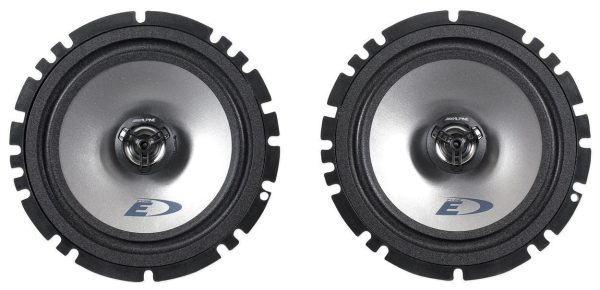 Alpine Type-E 6.5  Factory Speaker Replacement+4-Ch Amp For 2005 Honda Civic SE on Sale