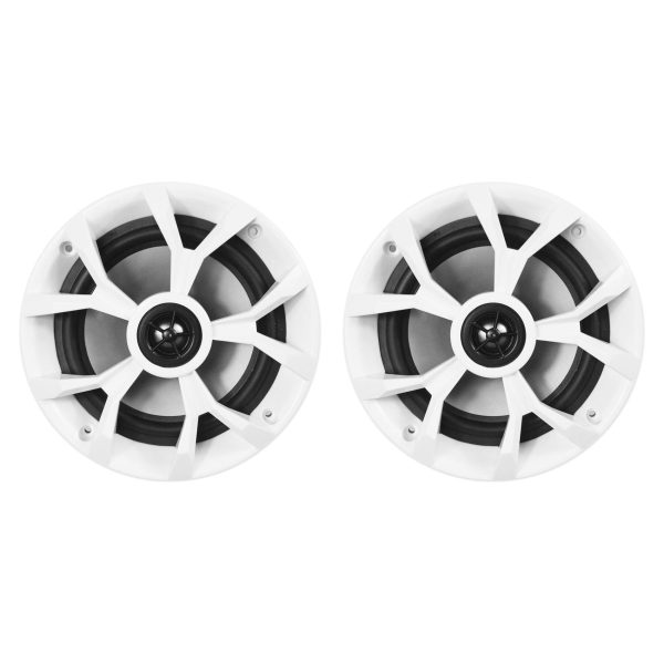 (2) Rockville RKL65MBW Dual 6.5  Marine Wakeboard LED Speakers+(2)Color Grilles Online now