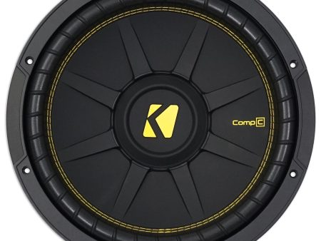 Kicker 44CWCD124 CompC 12  600 Watt Dual 4-Ohm Car Audio Subwoofer Sub CWCD124 Discount