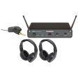 SAMSON AirLine 88 AG8X Wireless Guitar System+Transmitter+(2) Headphones D-Band Fashion