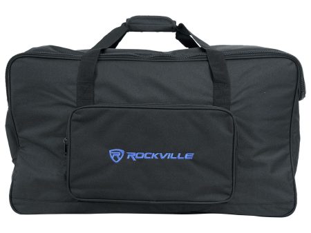 Rockville TB12 Padded Speaker Bag Carry Case For 12  DJ PA Speakers+Stand Online