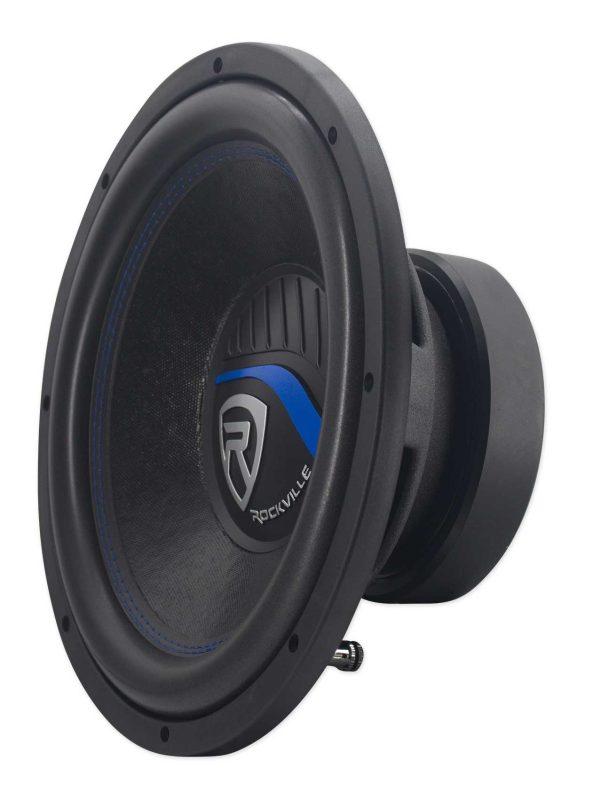 (2) Rockville 12  Subwoofers+Sub Box Enclosure For 2019+ Dodge Ram Crew Cab Online now