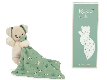 Kaloo Green Dog Doudou on Sale