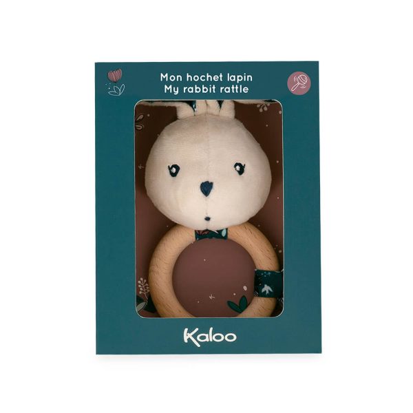 Kaloo Rabbit Rattle Nature For Cheap