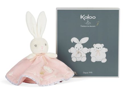 Kaloo Pink Rabbit Round Doudou Comforter Online now