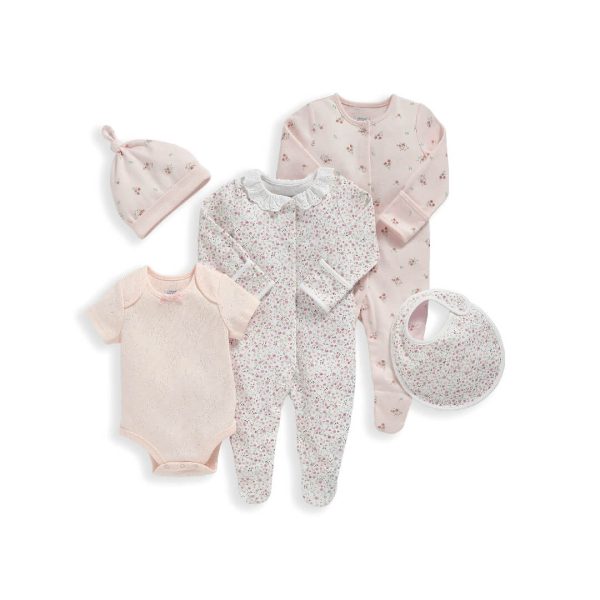 Mamas and Papas Floral Set - 5 Piece Set Cheap