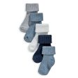 Mamas and Papas Dark Blue Socks - 5 Piece Pack Discount