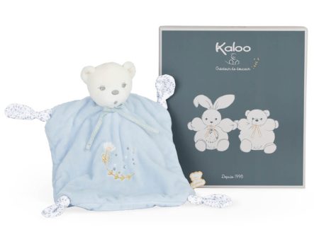 Kaloo Blue Bear Knots Doudou Comforter Supply