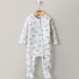 Mamas and Papas Elephant Onesie with Zip on Sale