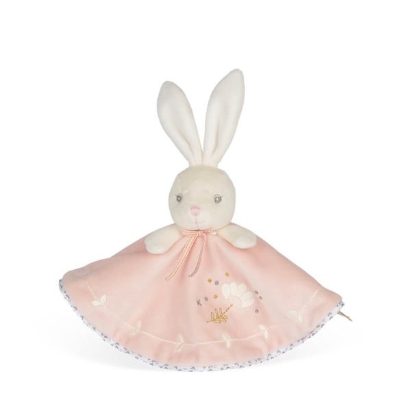 Kaloo Pink Rabbit Round Doudou Comforter Online now