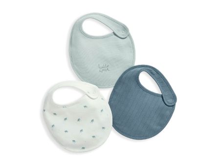 Mamas and Papas Turtle Bibs - 3 Piece Pack Online