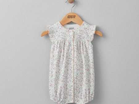 Mamas and Papas Sleeveless Ditsy Shortie Romper For Sale